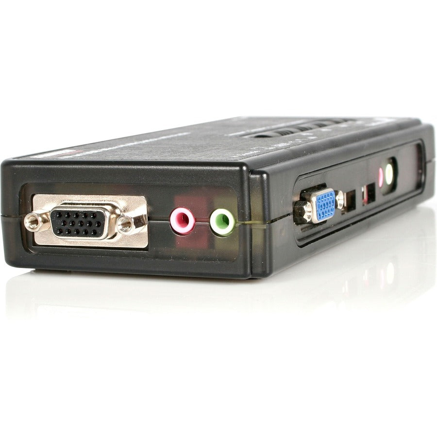 StarTech.com SV411KUSB - KVM / audio switch - USB - 4 ports - 1 local user SV411KUSB