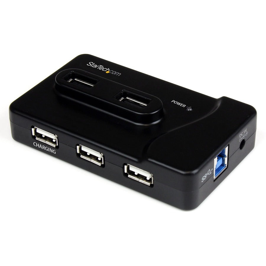 StarTech.com 6 Port USB 3.0 / USB 2.0 Combo Hub with 2A Charging Port - 2x USB 3.0 & 4x USB 2.0 ST7320USBC