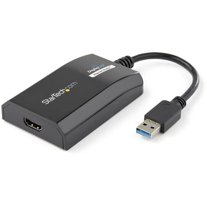 StarTech.com USB 3.0 to HDMI Adapter, DisplayLink Certified, 1920x1200, USB-A to HDMI Display Adapter, External Graphics Card for Mac/PC USB32HDPRO