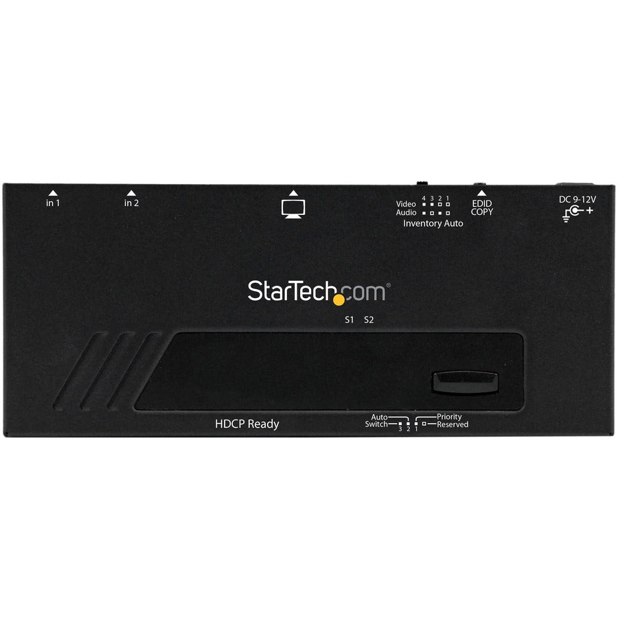 StarTech.com 2 Port HDMI Switch w/ Automatic and Priority Switching - 1080p VS221HDQ