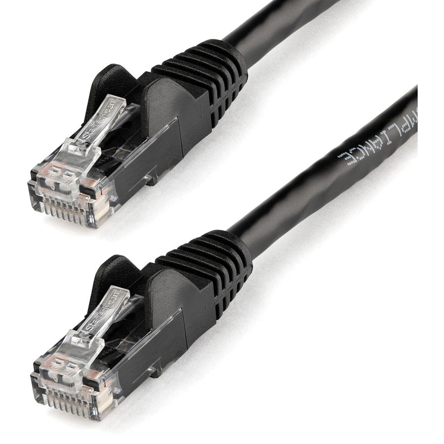 StarTech.com 3ft CAT6 Ethernet Cable - Black Snagless Gigabit - 100W PoE UTP 650MHz Category 6 Patch Cord UL Certified Wiring/TIA N6PATCH3BK