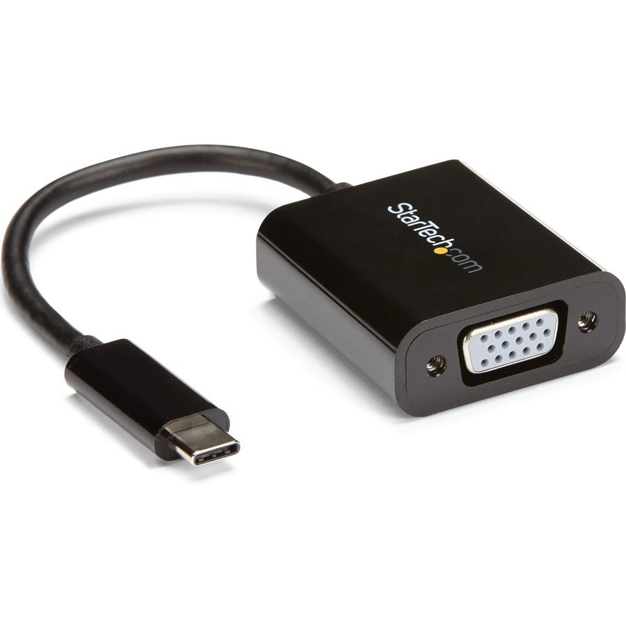 StarTech.com USB-C to VGA Adapter - Thunderbolt 3 Compatible - USB C Adapter - USB Type C to VGA Dongle Converter CDP2VGA