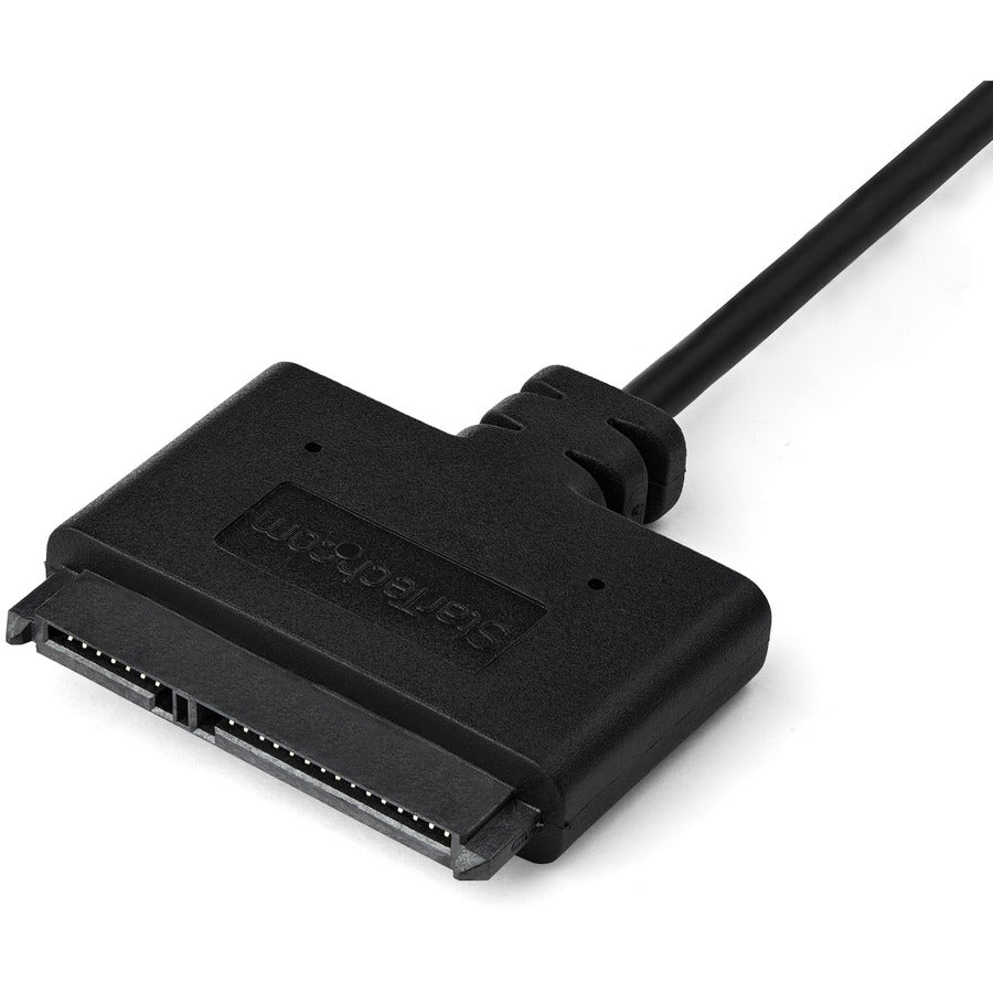 StarTech.com USB C To SATA Adapter - for 2.5" SATA Drives - UASP - External Hard Drive Cable - USB Type C to SATA Adapter USB31CSAT3CB