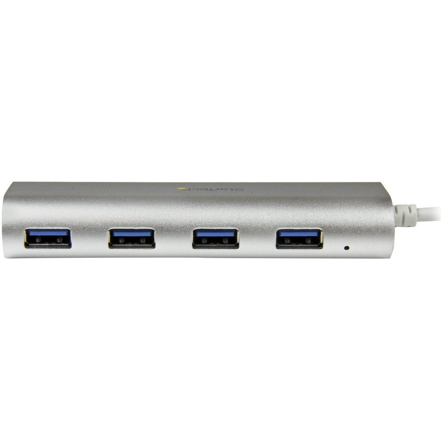 StarTech.com 4-Port USB Hub, USB A to 4x USB-A Ports, USB 5Gbps, Bus-Powered, Portable Laptop USB 3.0 Hub ST43004UA