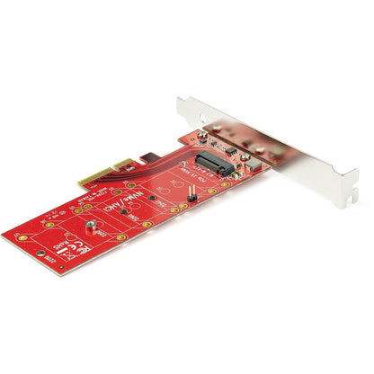 StarTech.com M.2 Adapter - x4 PCIe 3.0 NVMe - Low Profile and Full Profile - SSD PCIE M.2 Adapter - M2 SSD - PCI Express SSD PEX4M2E1