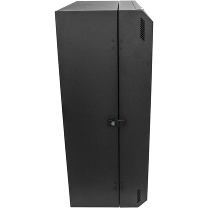 StarTech.com 8U 19" Vertical Wall Mount Server Rack Cabinet Enclosure - Low Profile (15") - 30" Deep Locking w/2U for Network IT Equipment RK830WALVS