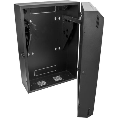 StarTech.com 8U 19" Vertical Wall Mount Server Rack Cabinet Enclosure - Low Profile (15") - 30" Deep Locking w/2U for Network IT Equipment RK830WALVS