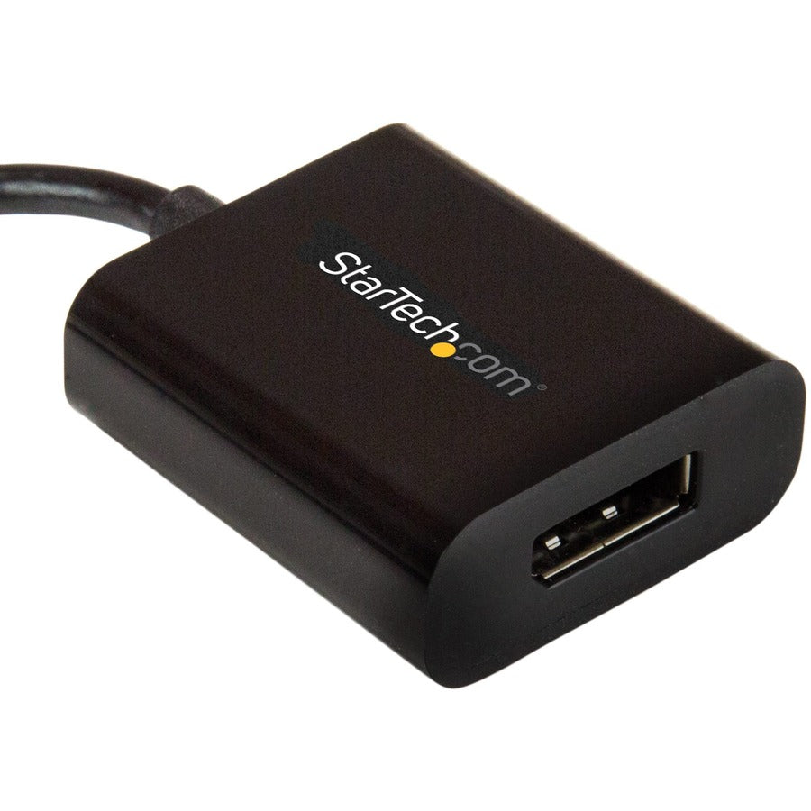 StarTech.com USB C to DisplayPort Adapter 4K 60Hz - USB Type-C to DP 1.4 Monitor Video Converter (DP Alt Mode) - Thunderbolt 3 Compatible CDP2DP