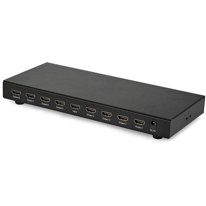 StarTech.com 8-Port 4K 60Hz HDMI Splitter - HDR Support - HDMI 2.0 Splitter - 7.1 Surround Sound Audio ST128HD20