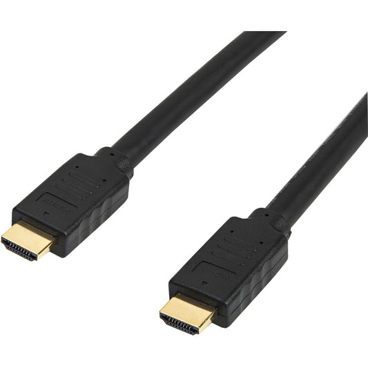 StarTech.com 50ft (15m) HDMI 2.0 Cable - 4K 60Hz UHD Active High Speed HDMI Cable - CL2 Rated for In Wall Install - Durable - HDR, 18Gbps HD2MM15MA