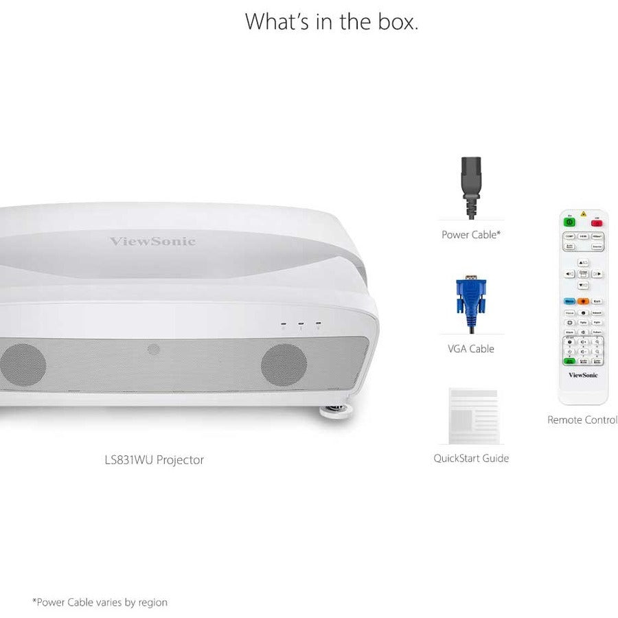 ViewSonic LS831WU Ultra Short Throw Laser Projector LS831WU