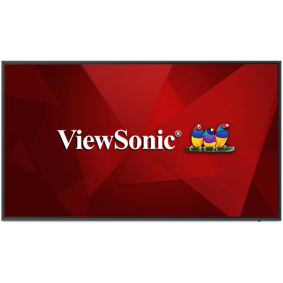 ViewSonic CDE6520-W - 65" Display, 3840 x 2160 Resolution, 450 cd/m2 Brightness, 24/7 CDE6520-W