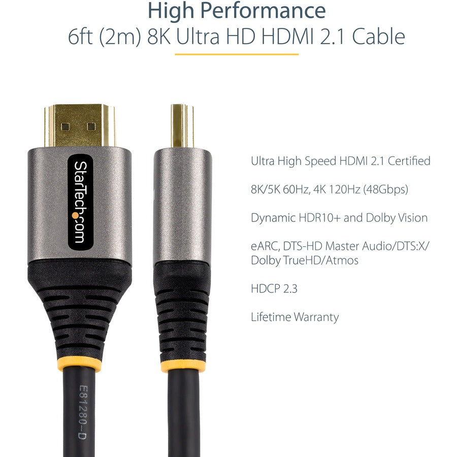 StarTech.com Ultra High Speed HDMI Cable HDMM21V2M