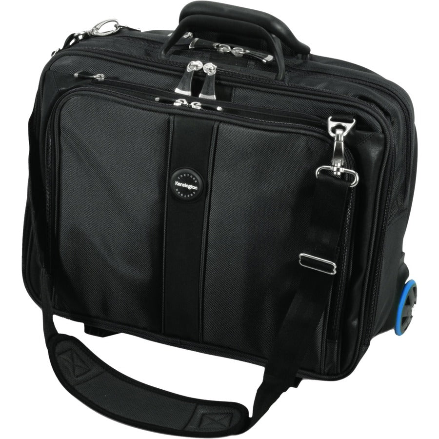 Kensington Contour Carrying Case (Roller) for 17" Notebook - Black, Gray K62348A