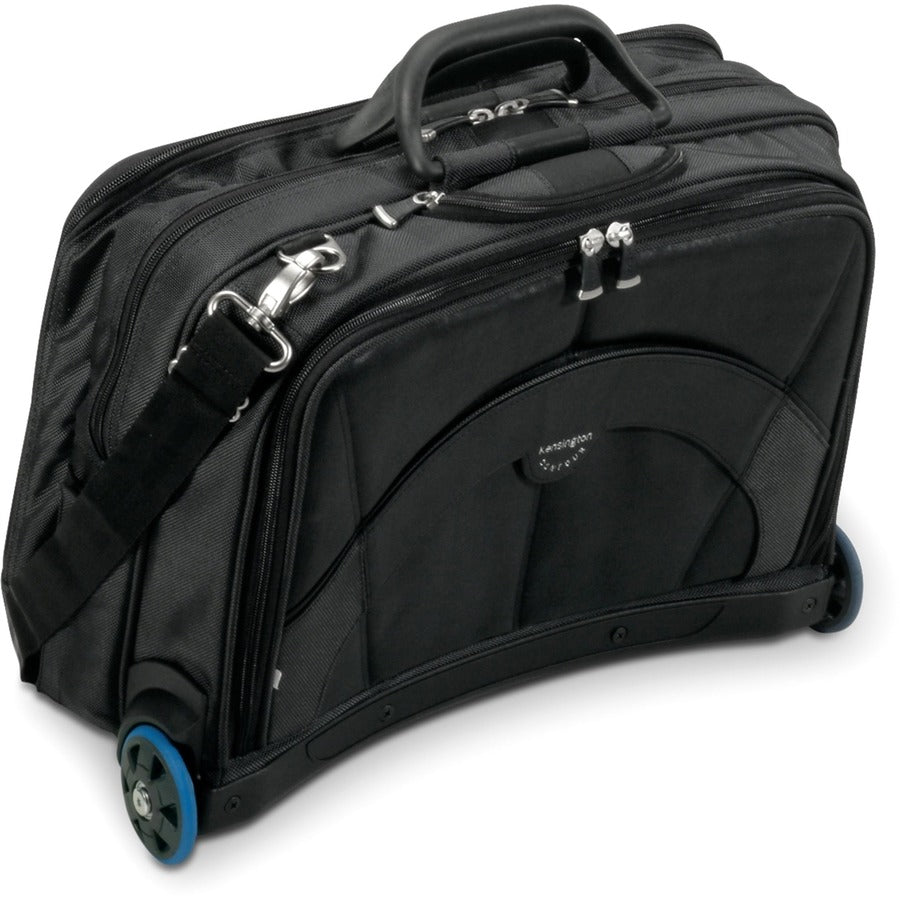 Kensington Contour Carrying Case (Roller) for 17" Notebook - Black, Gray K62348A