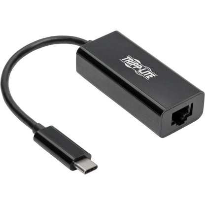 Tripp Lite USB-C to Gigabit Network Adapter with Thunderbolt 3 Compatibility - Black U436-06N-GB