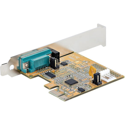 StarTech.com PCI Express Serial Card, PCIe to RS232 (DB9) Serial Interface Card, 16C1050 UART, COM Retention, Low Profile, Windows & Linux 11050-PC-SERIAL-CARD