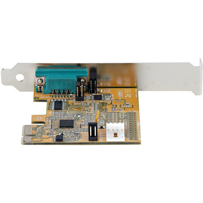 StarTech.com PCI Express Serial Card, PCIe to RS232 (DB9) Serial Interface Card, 16C1050 UART, COM Retention, Low Profile, Windows & Linux 11050-PC-SERIAL-CARD