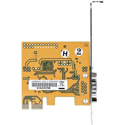 StarTech.com PCI Express Serial Card, PCIe to RS232 (DB9) Serial Interface Card, 16C1050 UART, COM Retention, Low Profile, Windows & Linux 11050-PC-SERIAL-CARD