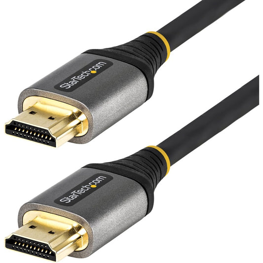 StarTech.com 20in (0.5m) Premium Certified HDMI 2.0 Cable, High-Speed Ultra HD 4K 60Hz HDMI with Ethernet, HDR10, UHD HDMI Monitor Cord HDMMV50CM