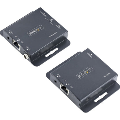 StarTech.com HDMI Extender over CAT6/CAT5, 4K 30Hz/130ft PoC HDMI over Ethernet Extender, HDMI Transmitter and Receiver kit, IR Extension EXTEND-HDMI-4K40C6P1