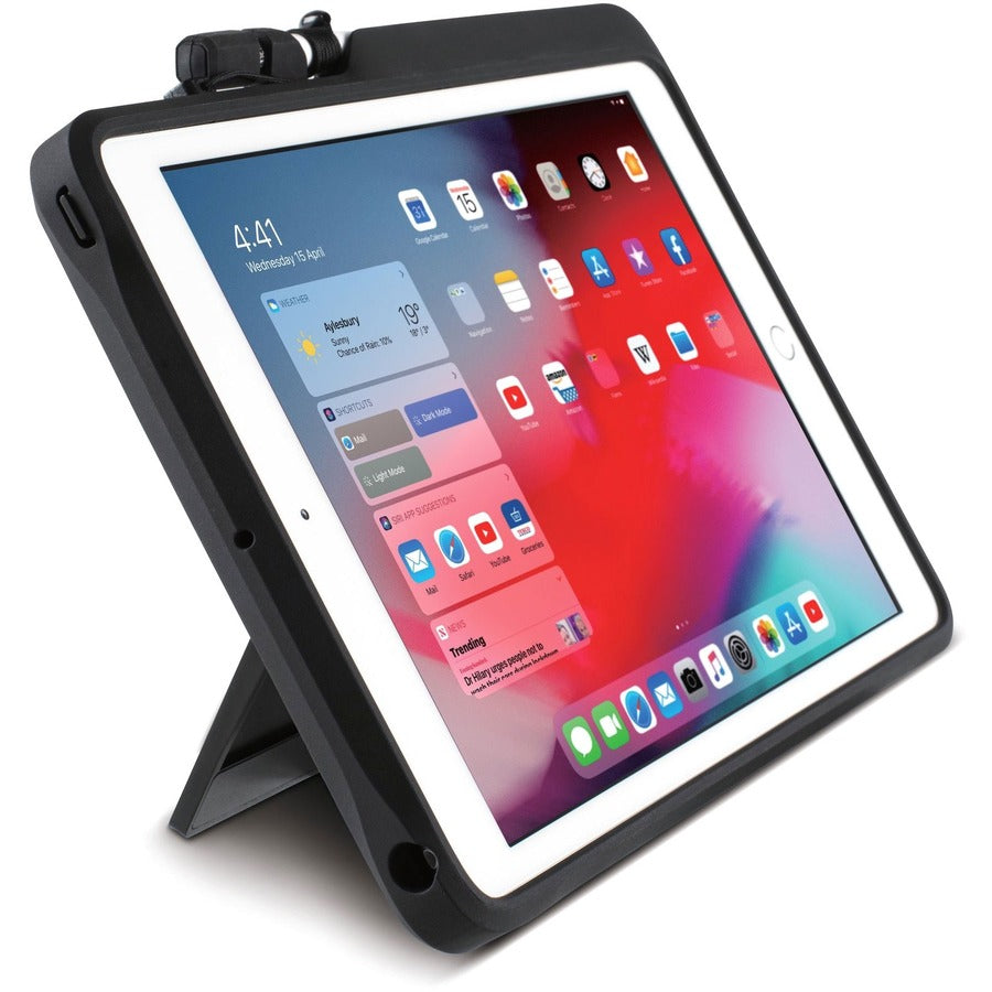 Kensington BlackBelt Rugged Carrying Case for 10.2" Apple iPad (7th Generation), iPad (9th Generation), iPad (8th Generation) Tablet - Black K97321WW