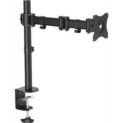 StarTech.com Desk Mount Monitor Arm 34" (17.6lb/8kg) VESA Displays, Articulating Monitor Pole Mount, Height Adjustable, Clamp/Grommet ARMPIVOTB