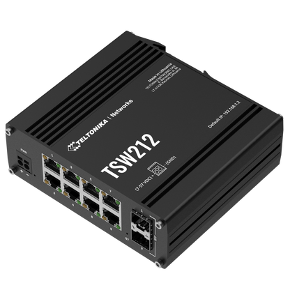 Teltonika L2 Managed POE+ Ethernet Switch - TSW212 (TSW212)