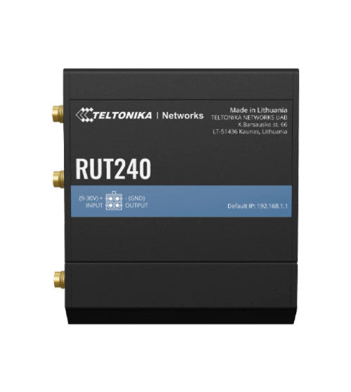 Teltonika 4G/LTE WiFi Industrial Cellular Router RUT240