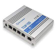 Teltonika 5-Port Unmanaged POE+ Switch (TSW100)